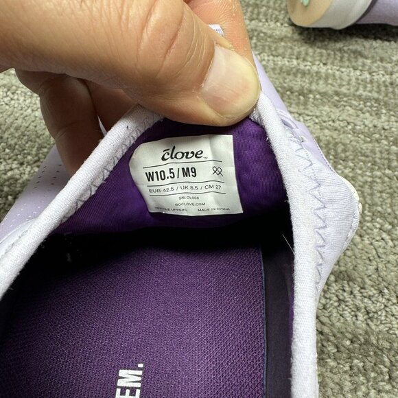 Clove Classic Healthcare Nursing Shoes Lavender Sneakers Comfort Womens 10.5 - Picture 6 of 7
